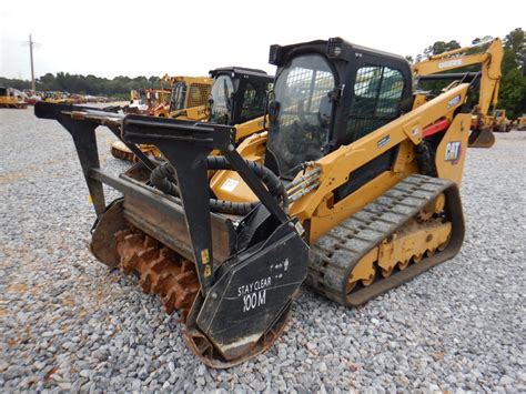 cat 2990 skid steer for sale brusher|caterpillar 299d3.